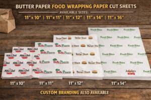 Butter Paper Cut Sheets