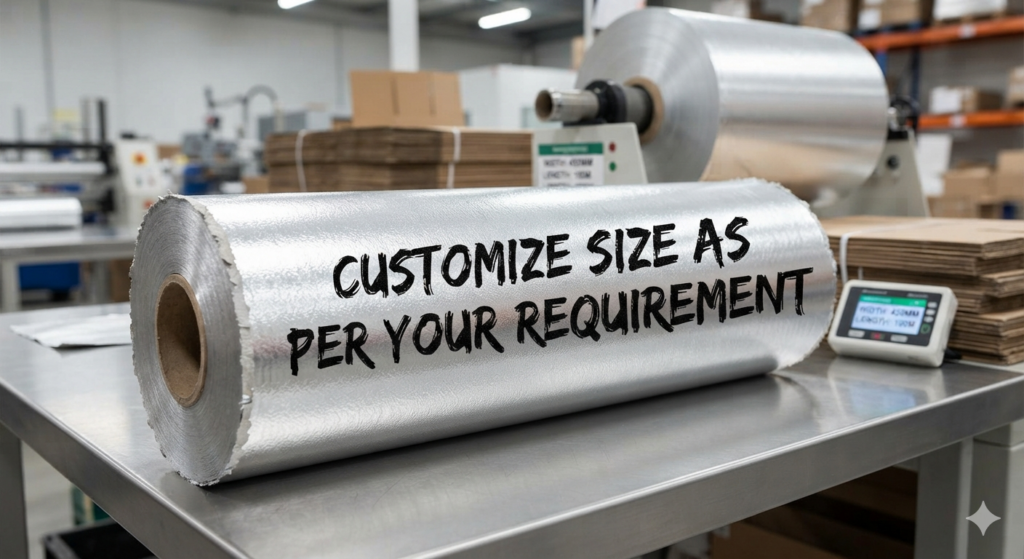 Custom Size Aluminum Foil